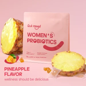 Quitmood Women's Probiotics Feminine ph Balance Gummies.