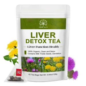 100% Liver Detox Drink Contains Natural Plants.
