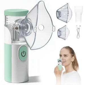 Portable Nebulizer with Delicate, Efficient Atomization.